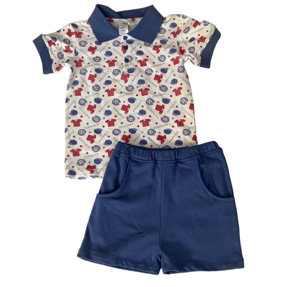 Ishtex Baseball Boys Short Sets NWT boys‎ size 6
